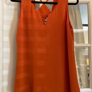 Lost April By Anthropologie Sleeveless Burnt Orange Tank Top Size Large